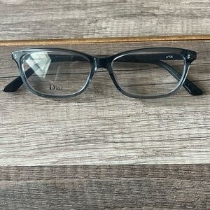 Dior Montaigne Petite Plastic Eyeglass Frame